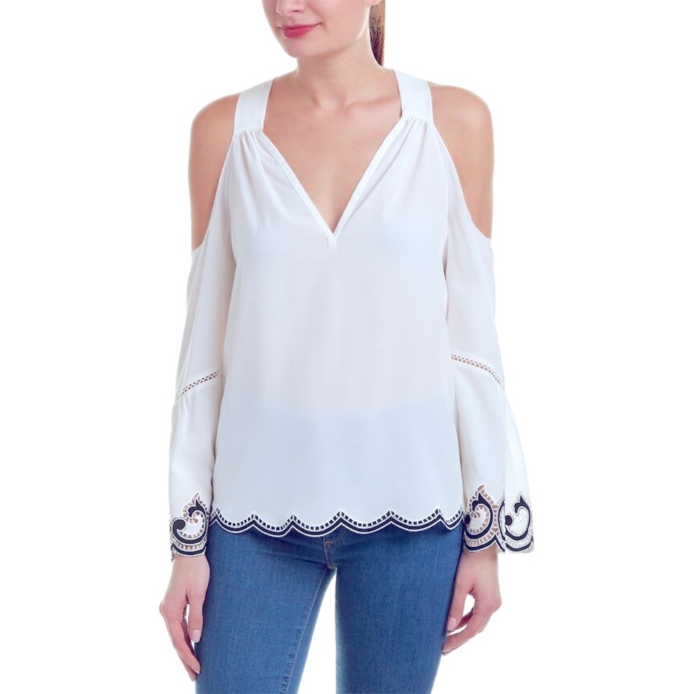 Ramy Brook Drew silk top